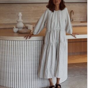 DISSH Noah Natural Linen Dress